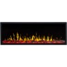 MAJESTIC 36" chimenea eléctrica de pared LED AFLAMO. Modelo 2019