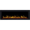 MAJESTIC 36" chimenea eléctrica de pared LED AFLAMO. Modelo 2019