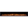 LED Wand elektrischer Kamin / elektrischer Einsatz ROYAL 72 "AFLAMO