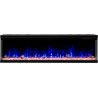 Caminetto elettrico LED da parete UNIQUE 127 cm AFLAMO