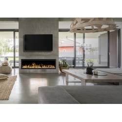ROYAL 42 LED Wand Wandkamin / Elektroeinsatz - AFLAMO