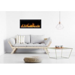 Royal 50 camino elettrico da parete / da incasso -Aflamo