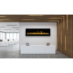 Chimenea electrica Majestic 26 de pared / empotrable Aflamo