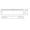 ROYAL 65 LED Wandkamin / Elektroeinsatz - AFLAMO
