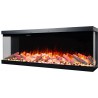 Kominek elektryczny SUPERB 33'' Aflamo do zabudowy, z funkcją grzania