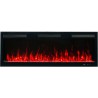Chimenea eléctrica LED AFLAMO MAJESTIC PRO 127 cm + Sonido, empotrada en la pared