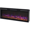 Chimenea eléctrica LED AFLAMO MAJESTIC PRO 127 cm + Sonido, empotrada en la pared