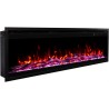 ROYAL PRO 120 cm, Kominek elektryczny ścienny i do zabudowy AFLAMO