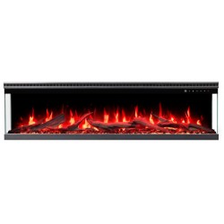 Chimenea eléctrica LED empotrada Unique PRO 140 cm AFLAMO