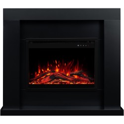 copy of AFLAMO 3D-Einsatz 60x60 cm, eingebauter elektrischer LED-Einsatz AFLAMO PLUS + SOUND