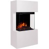 Camino elettrico TEXEL 3D Bianco + SUONO - AFLAMO