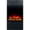 Chimenea eléctrica MILOS 3D 60 Negra + SONIDO - AFLAMO