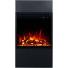 Chimenea eléctrica MILOS 3D 60 Negra + SONIDO - AFLAMO