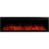 ROYAL PRO AFLAMO pared y chimenea eléctrica LED empotrada