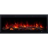 copy of ROYAL 3D 100 cm, LED-Wand und eingebauter elektrischer Kamin AFLAMO