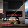 REGAL, Chimenea eléctrica empotrada y de pared con sonido EmotionFlame